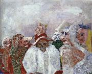 James Ensor Masks Confronting Death Or Masks Mocking Death oil painting picture wholesale